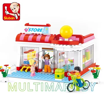 Конструктор Sluban M38-B0529 Супермаркет (289 деталей) картинка 6